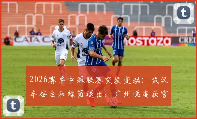 2026赛季中冠联赛突发变动:武汉车谷合和绿茵退出,广州悦高获官方递补资格解析