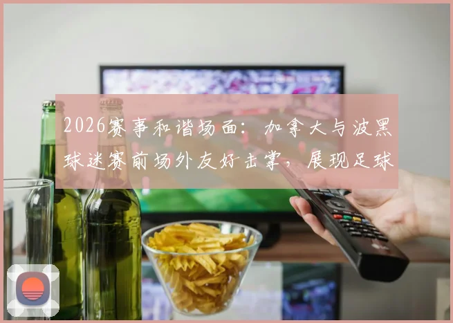 2026赛事和谐场面：加拿大与波黑球迷赛前场外友好击掌，展现足球文化正能量